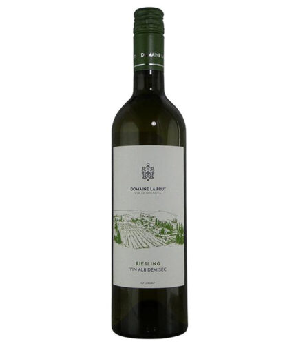 Domaine la Prut Riesling 2024 IGP Codru Semi-Dry White Wine 0.75L