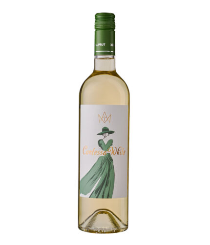 Domaine la Prut Contessa White Feteasca Regala – Riesling 2024 IGP Codru Dry White Wine 0.75L