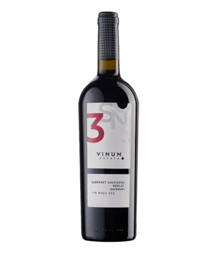 Vinum Estate Cabernet Sauvignon – Merlot – Saperavi Dry Red Wine 0.75L